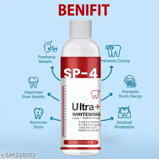 SP-4 Ultra+ Whitening Teeth Liquid form (Pack of 2)